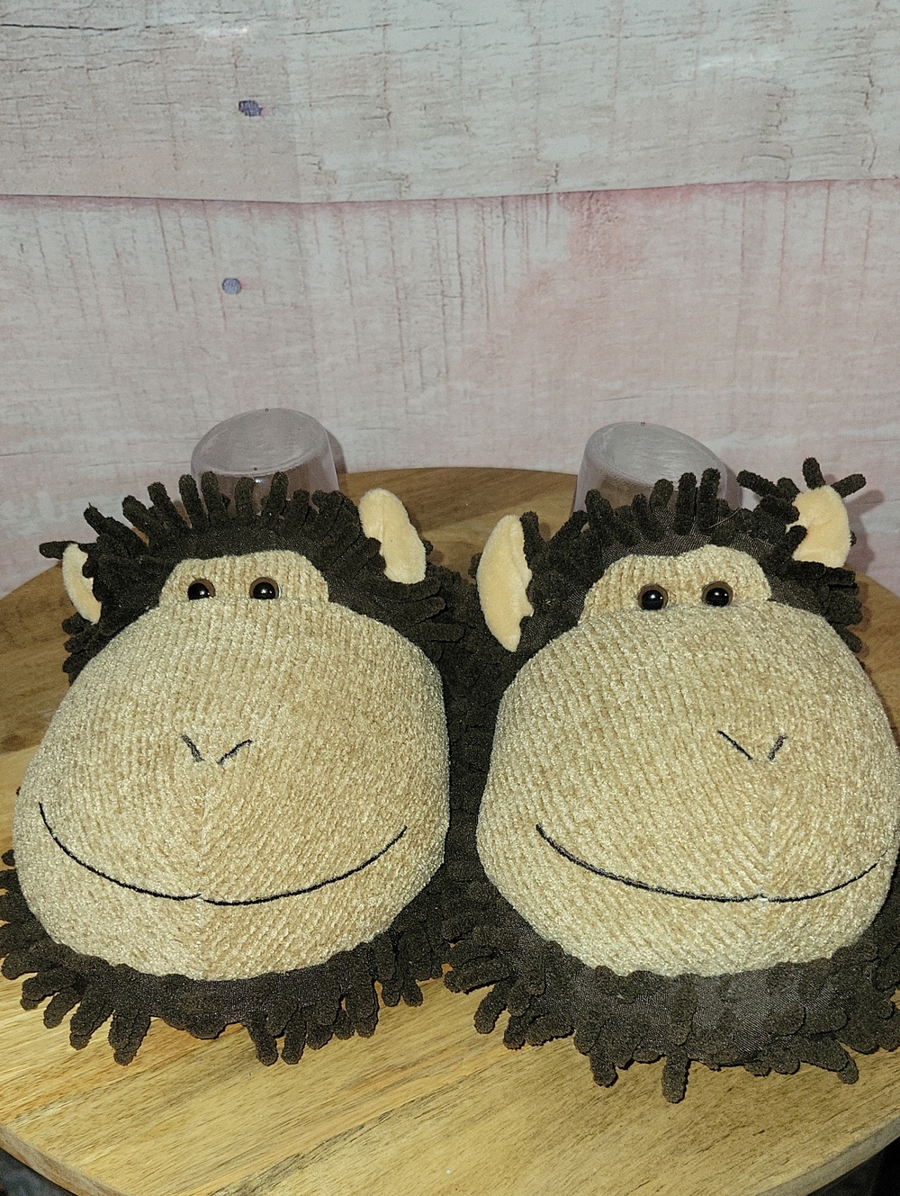 Aroma Home Monkey Slippers